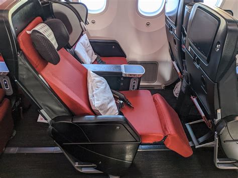 japan airlines premium economy seat recline
